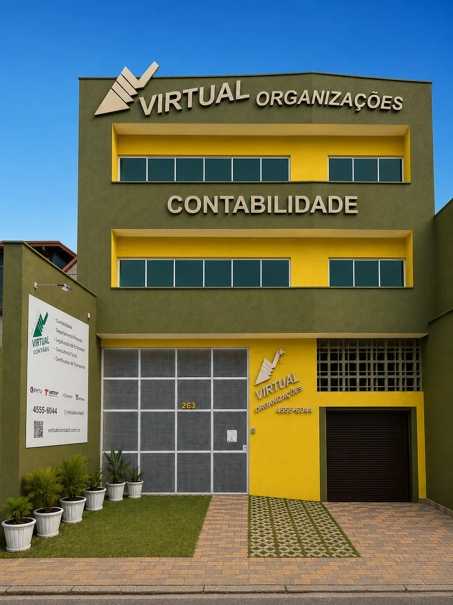 Fachada da Virtual Contábil em Mauá